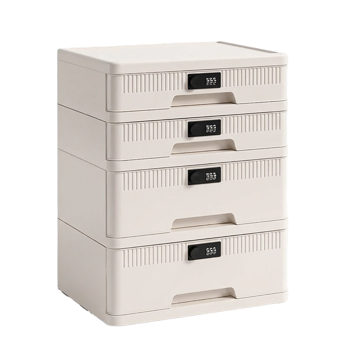 4-Tier Password Lock Storage Cabinet Digital Code