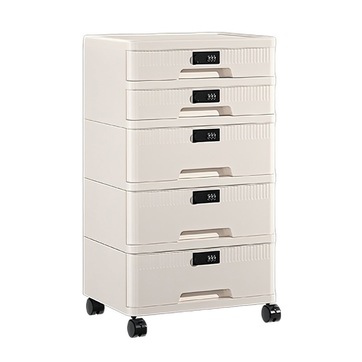 4-Tier Password Lock Storage Cabinet Digital Code