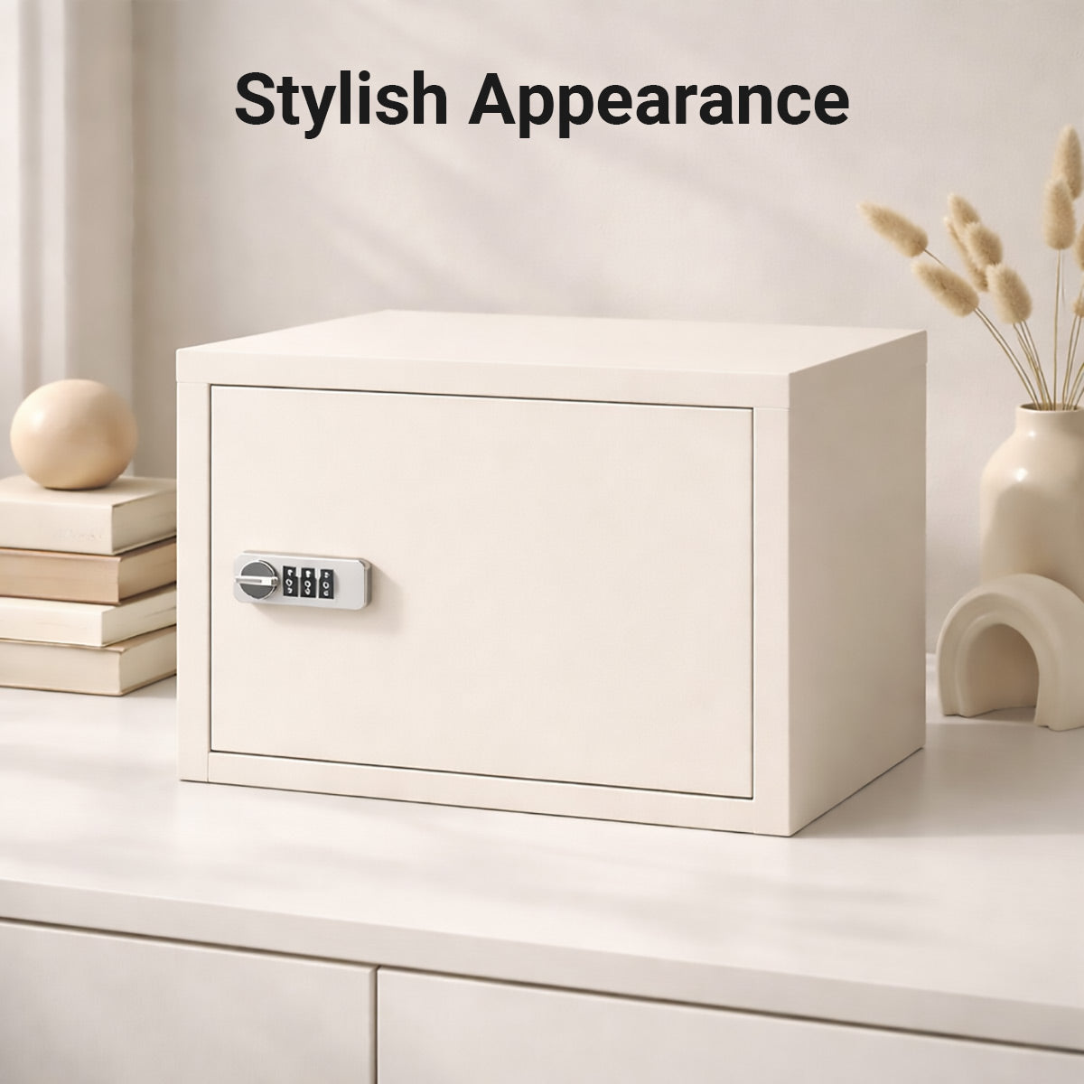 Desktop Lockable Cabinet with Combination Code Lock
