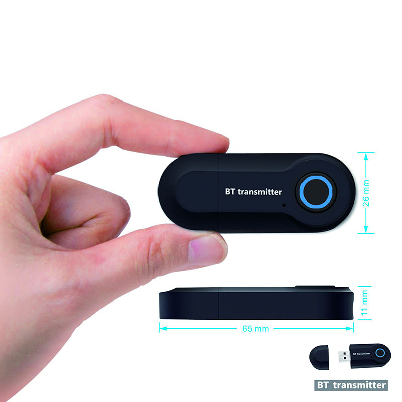 Bluetooth 5.0 Audio Transmitter with 3.5mm Jack