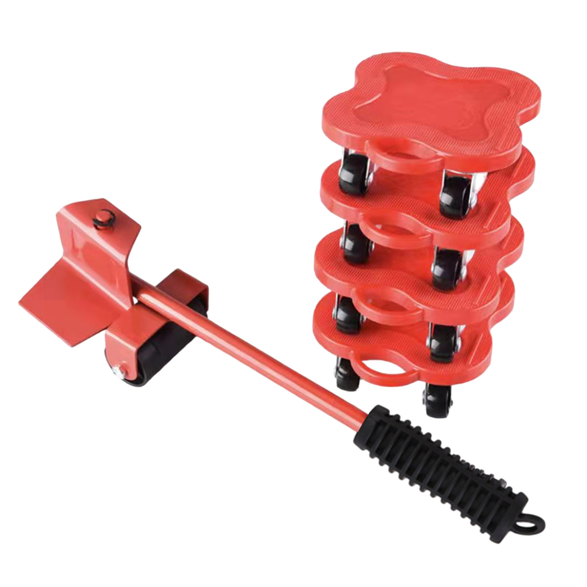 5 Pcs Furniture Lifter Kit with 360 Degree Mover Pads