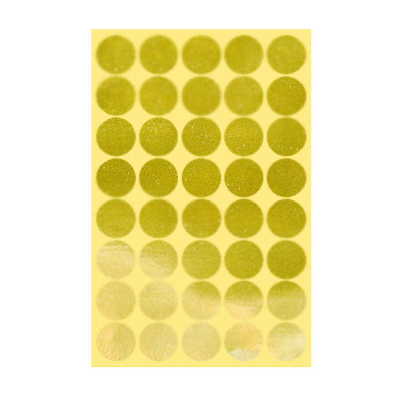 25mm Round Sticker Dots Adhesive Labels 1/5/15 Sheets