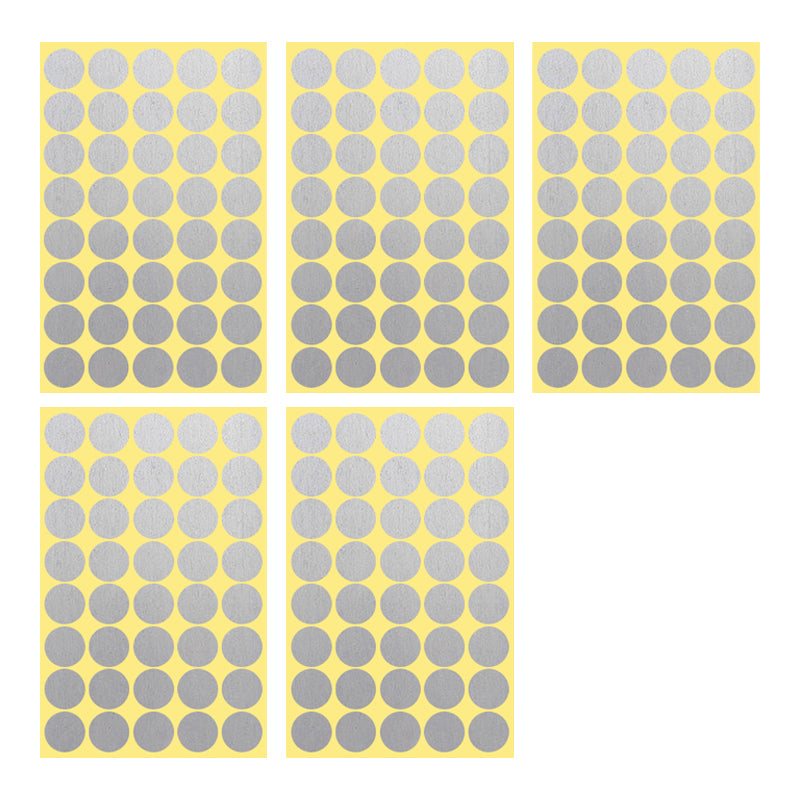 25mm Round Sticker Dots Adhesive Labels 1/5/15 Sheets