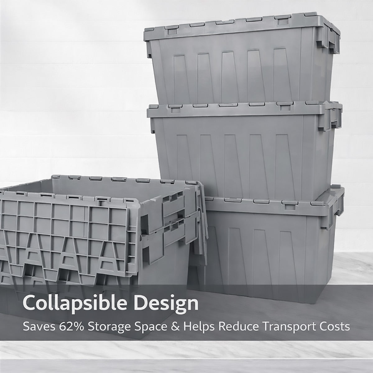 Heavy Duty Stackable Storage Container 35kg Load
