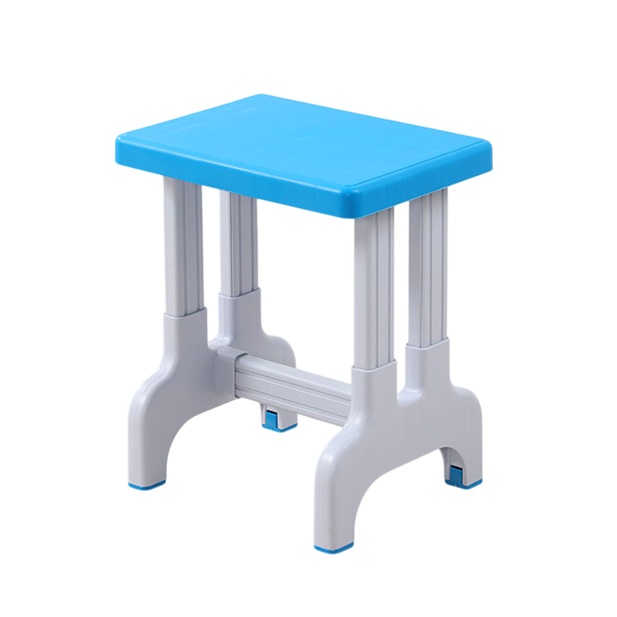 Plastic Square Stool Non Slip Durable Seat for Classroom Home