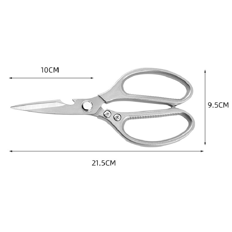 2 Pcs Stainless Steel Kitchen Scissors Heavy Duty Shears
