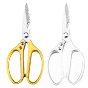 2 Pcs Stainless Steel Kitchen Scissors Heavy Duty Shears