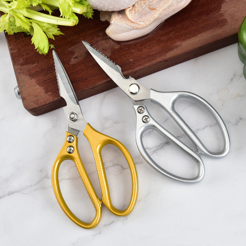 2 Pcs Stainless Steel Kitchen Scissors Heavy Duty Shears