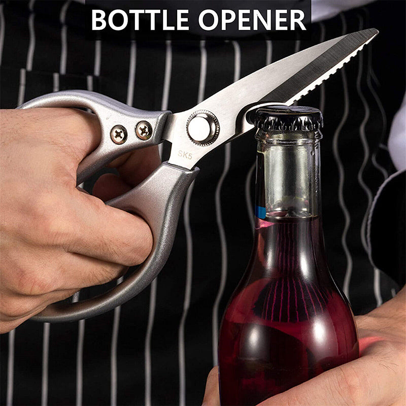 2 Pcs Stainless Steel Kitchen Scissors Heavy Duty Shears