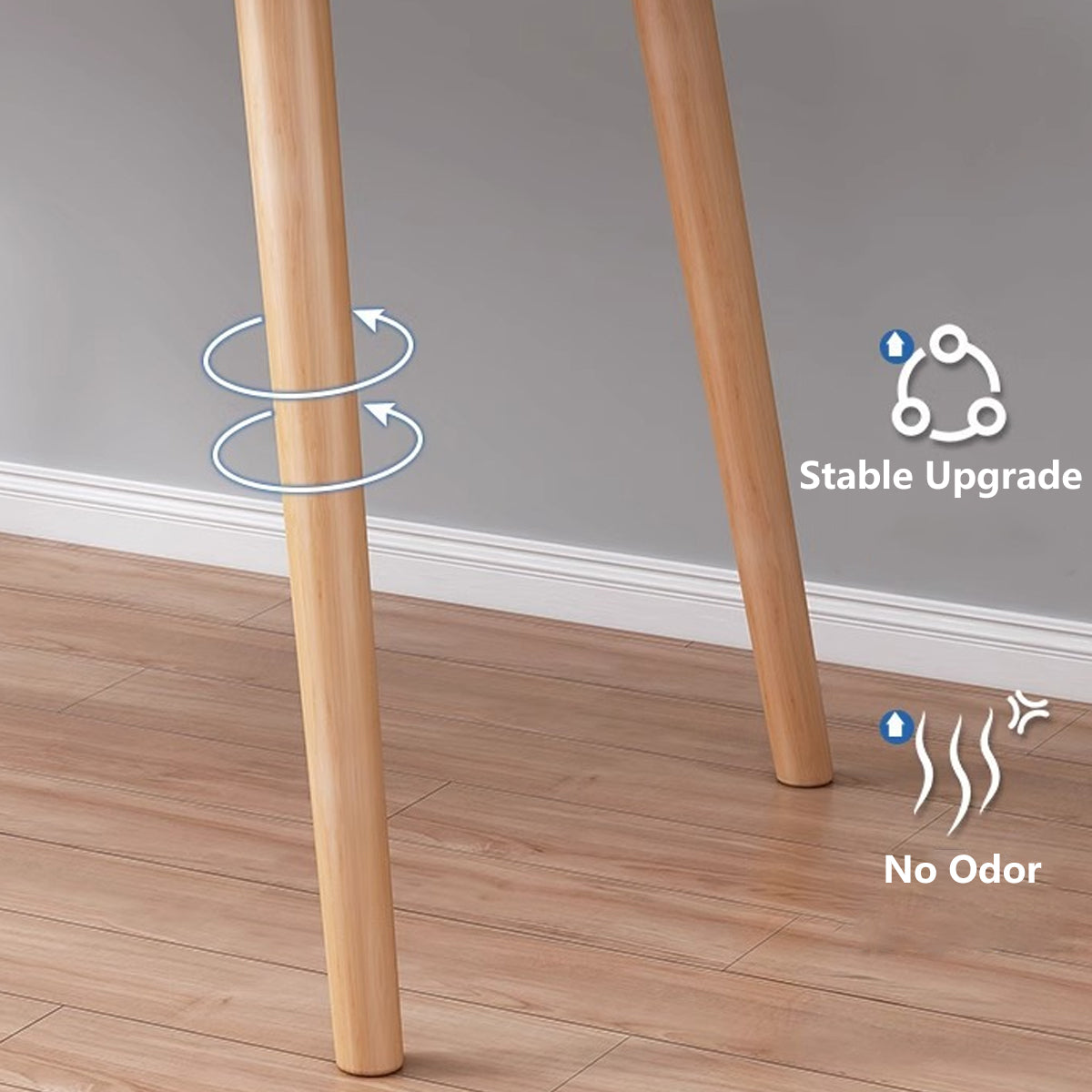 Rectangular Desktop Computer Desk for Home and Office