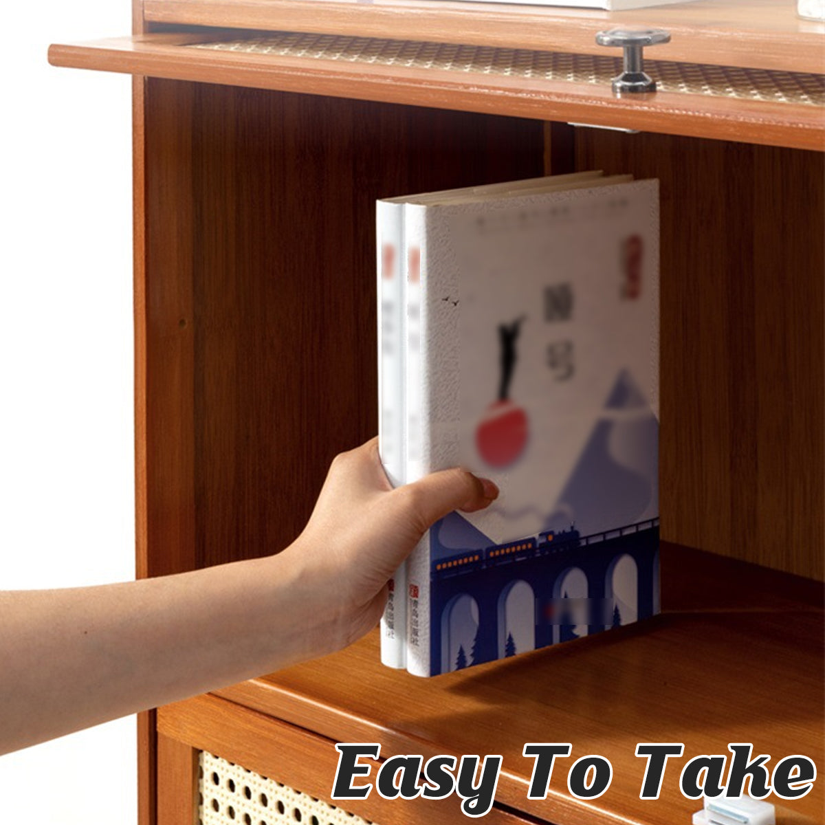 Floor-Standing Storage Cabinet with Ventilated Flip Doors 70×32×73cm