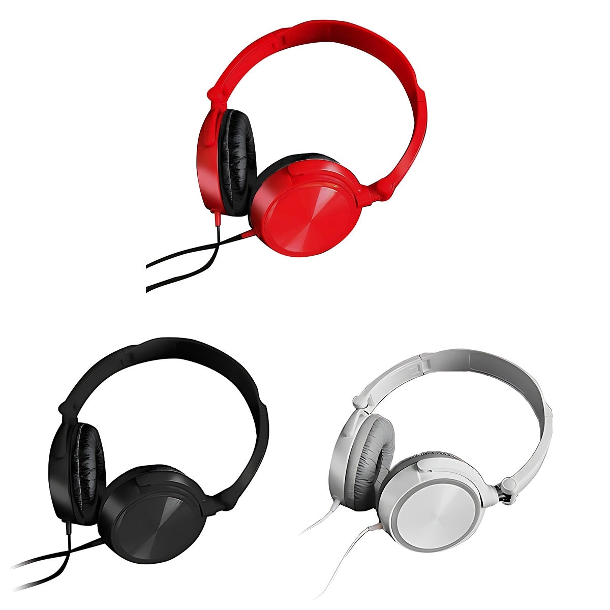 Wired Over-Ear Headphones with Hi-Fi Stereo