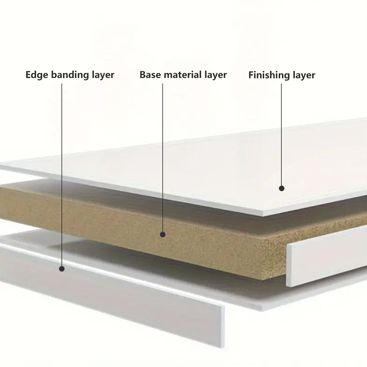 Multi-Layer Storage Cabinet with Drawers Space Saving