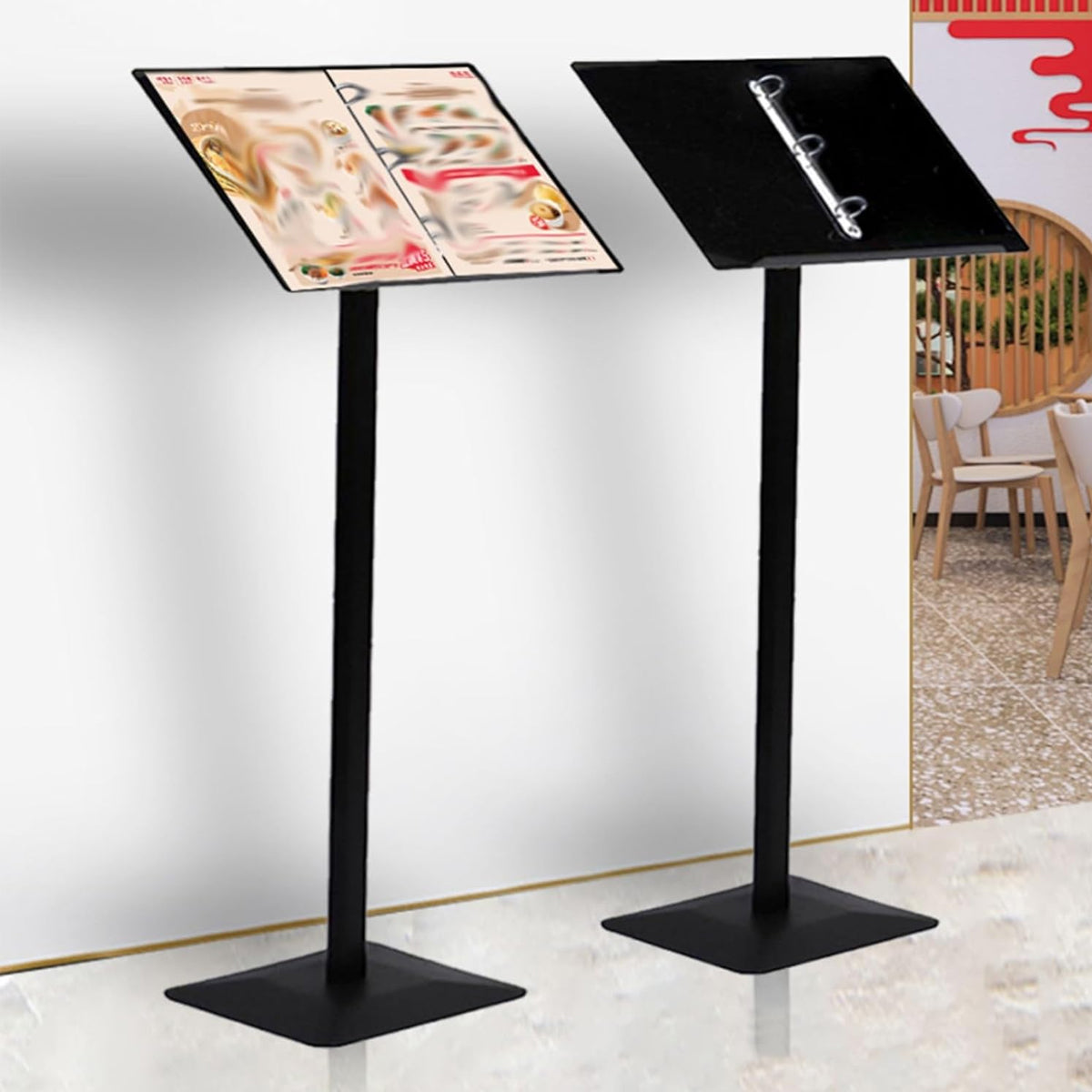 Restaurant Menu Display Stand for Cafe Bar Counter