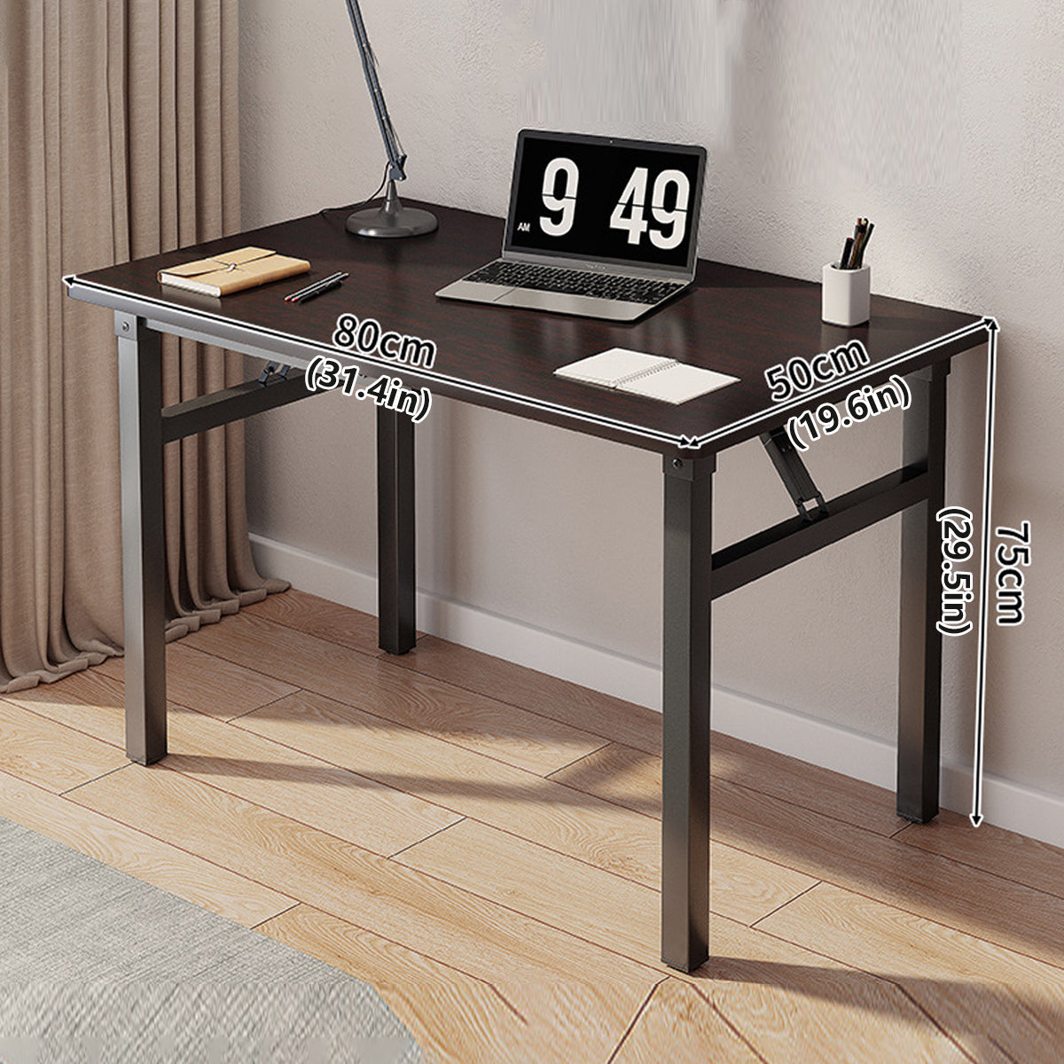 Rectangular Folding Table for Office and Home Study
