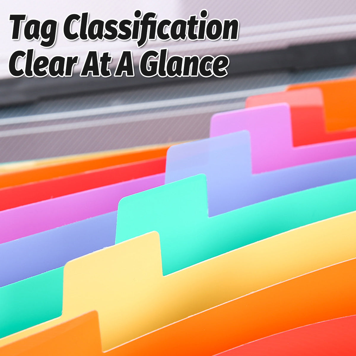 A4 Accordion File Folder 13 Pockets with Handle Buckle PP