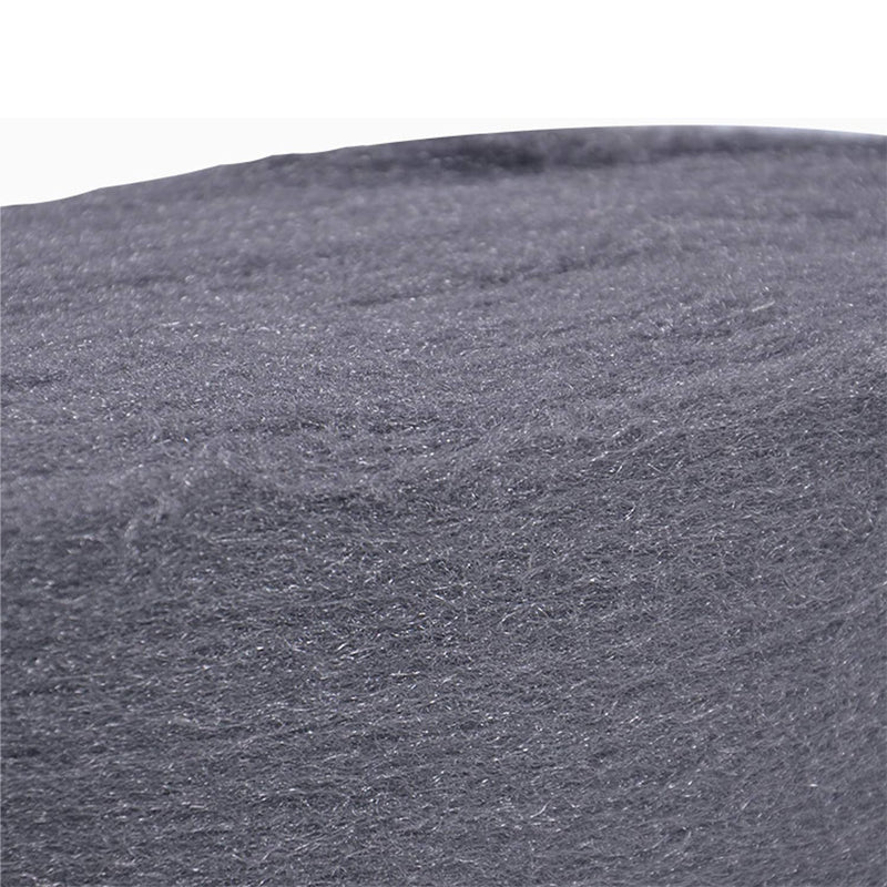 2/3/5 Pcs Steel Wire Wool Grade 0000 Grey Polishing Cleaning Remover