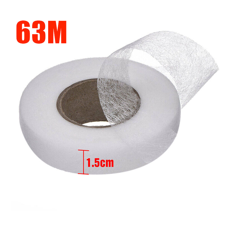 Fabric Fusing Tape Iron-on Hemming 64M 15mm Wide