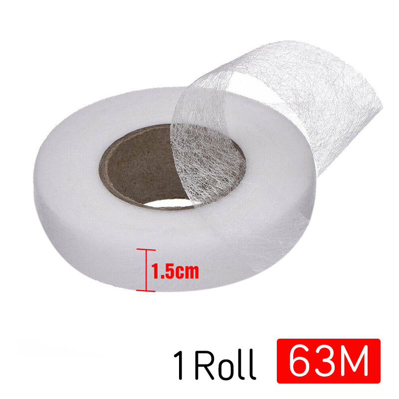 Fabric Fusing Tape Iron-on Hemming 64M 15mm Wide