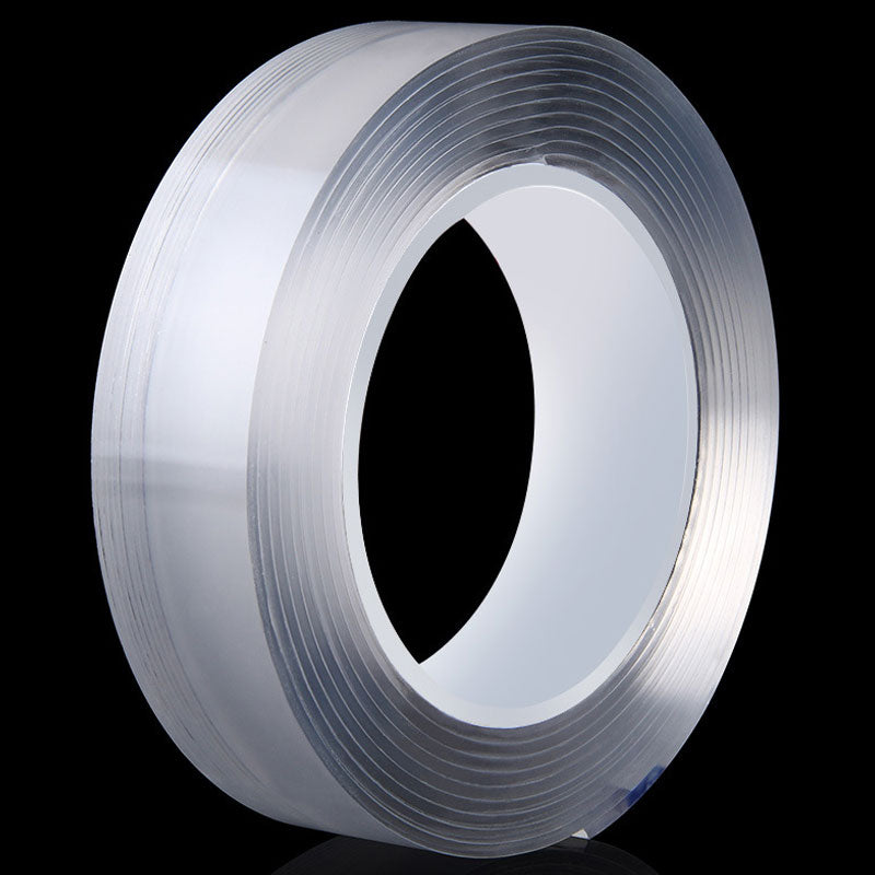 Double-Sided Nano Tape 20mm Clear Reusable Washable Roll