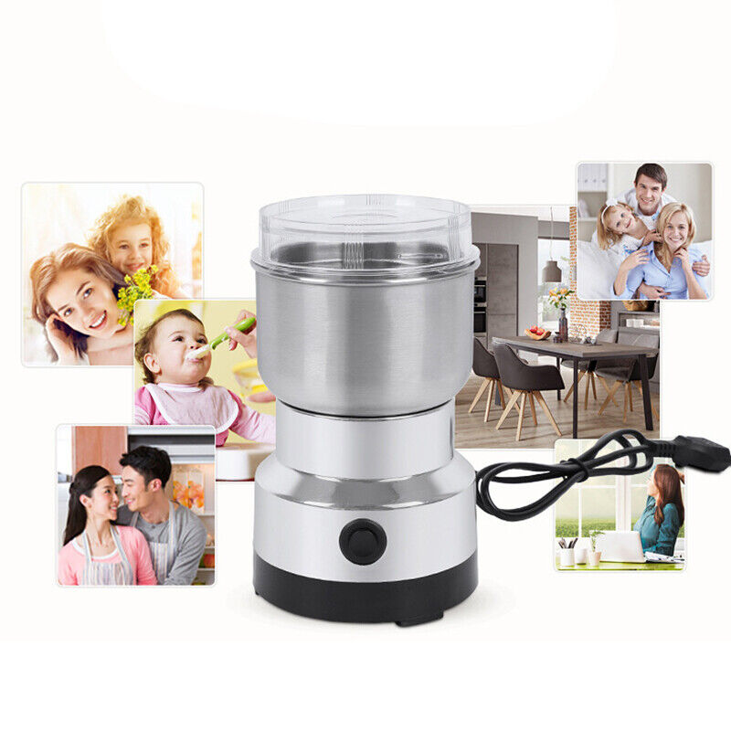Electric Coffee Grinder Stainless Steel Bean Mill