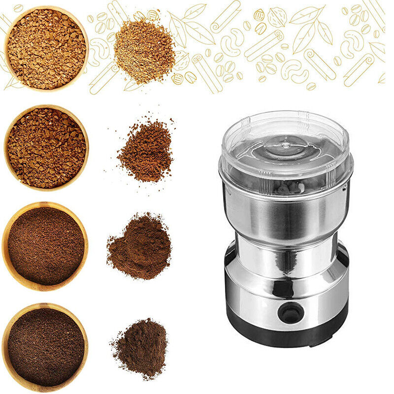 Electric Coffee Grinder Stainless Steel Bean Mill