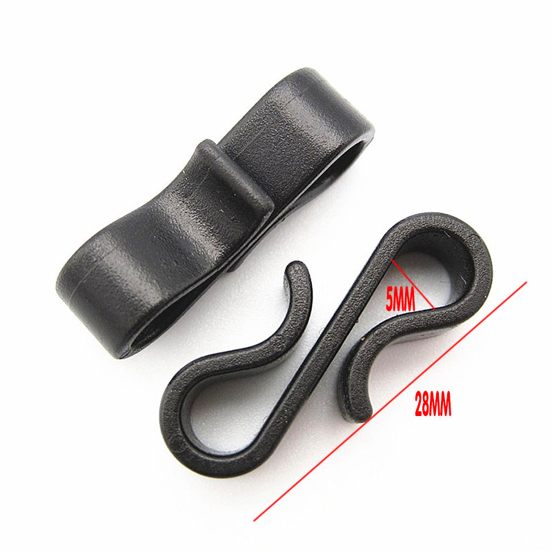 100pcs Gutter Hooks for Fairy Lights Clips
