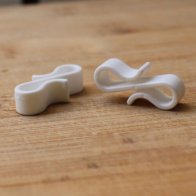 100pcs Gutter Hooks for Fairy Lights Clips