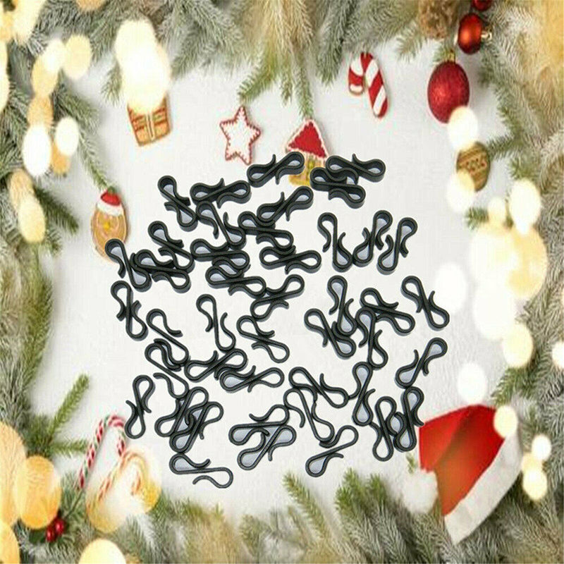 100pcs Gutter Hooks for Fairy Lights Clips