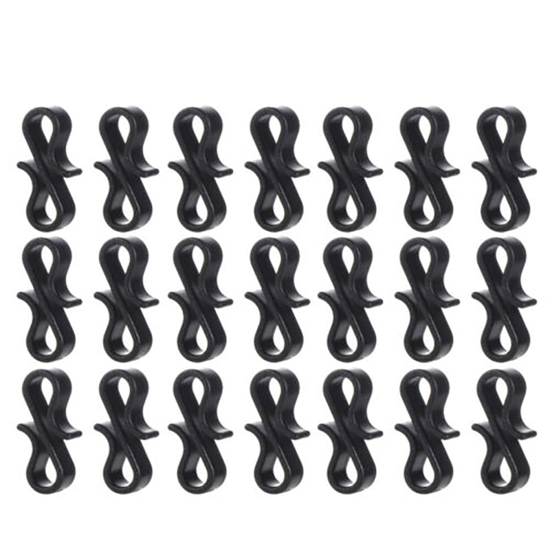 100pcs Gutter Hooks for Fairy Lights Clips