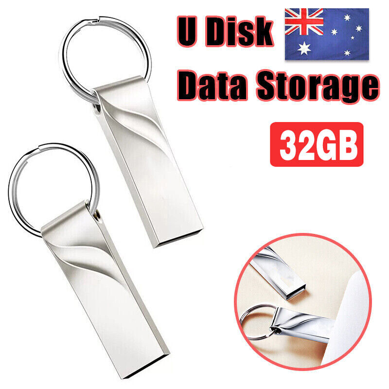 32GB USB 2.0 Flash Drive High-Speed Memory Stick