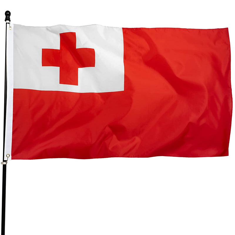 Tongan Flag 90 x 150 cm Large Polyester Flag