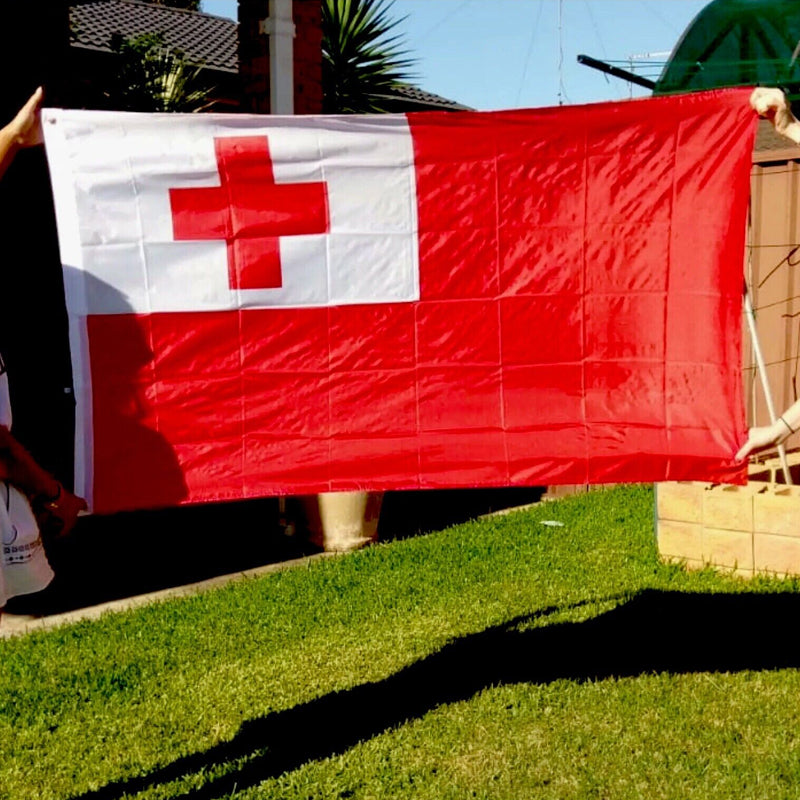 Tongan Flag 90 x 150 cm Large Polyester Flag