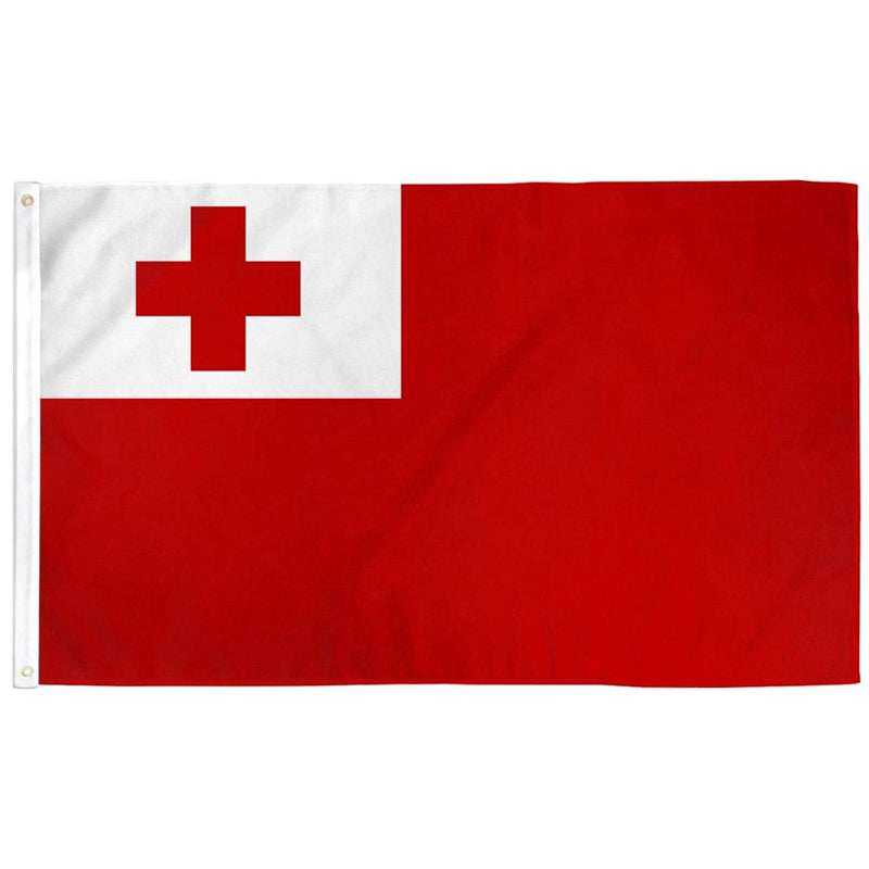 Tongan Flag 90 x 150 cm Large Polyester Flag