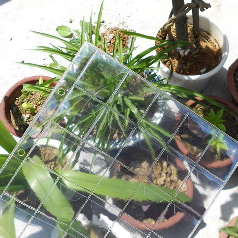 10 Pcs Coin Holder Pages 30 Pockets Clear Plastic Storage Sheets