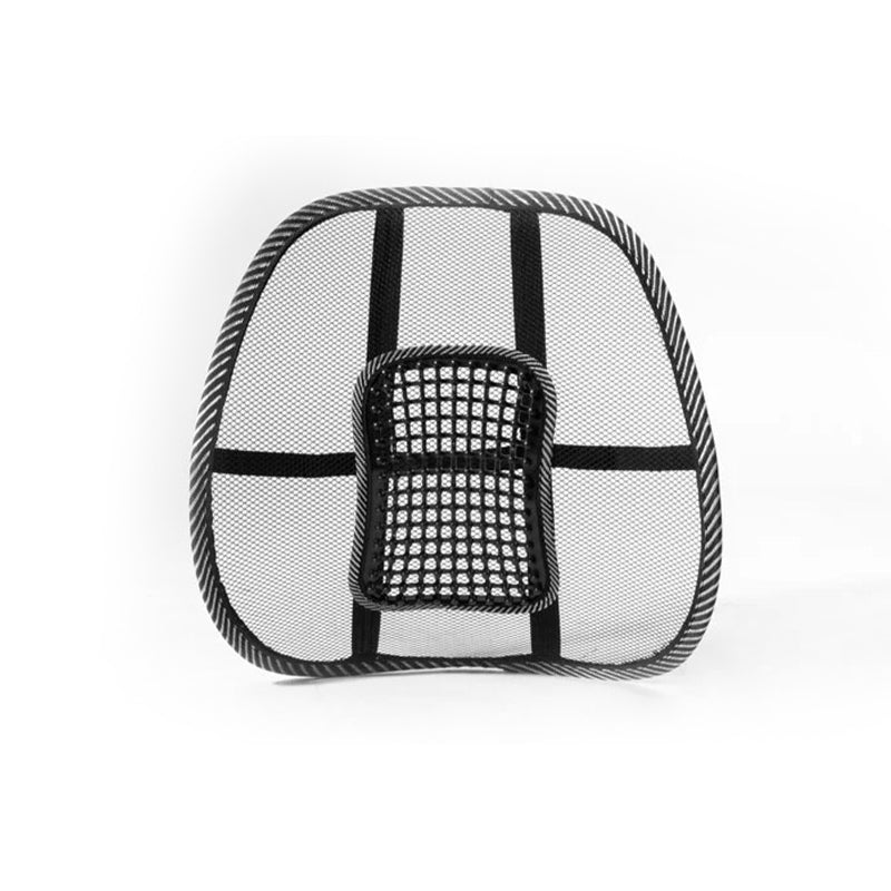 2pcs Mesh Lumbar Back Support Cushions