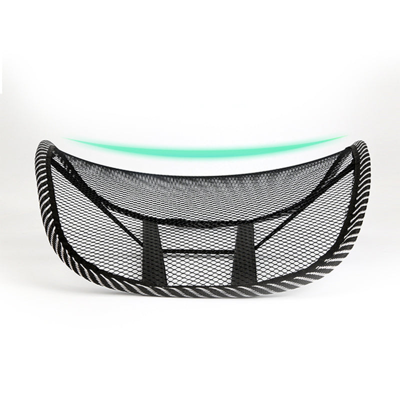 2pcs Mesh Lumbar Back Support Cushions