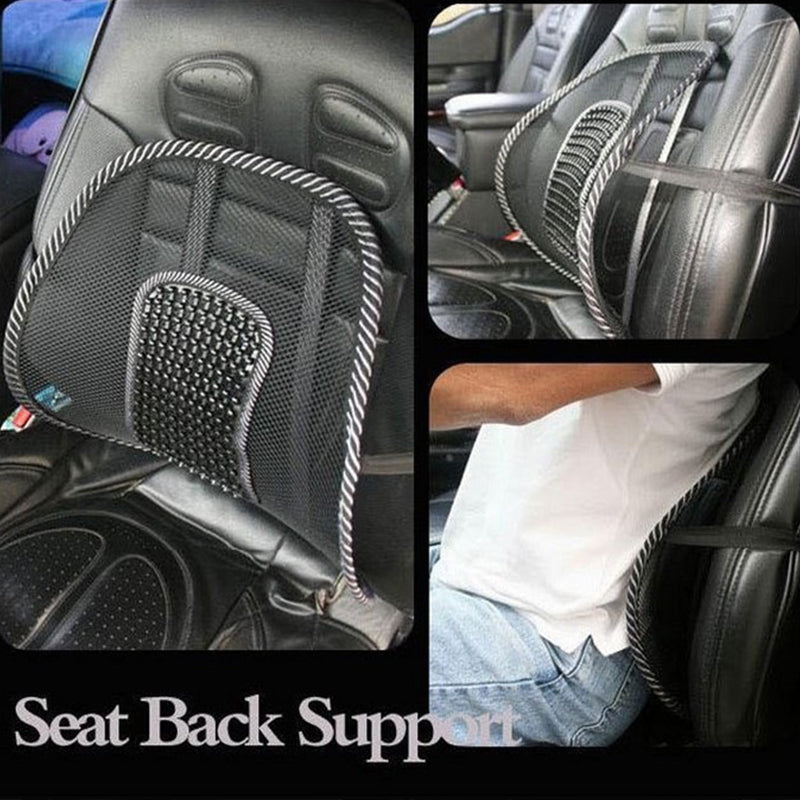 2pcs Mesh Lumbar Back Support Cushions