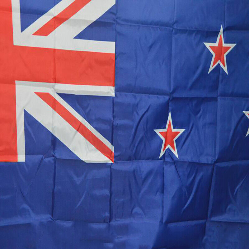 NZ Flag 90x150cm Polyester with Metal Grommets