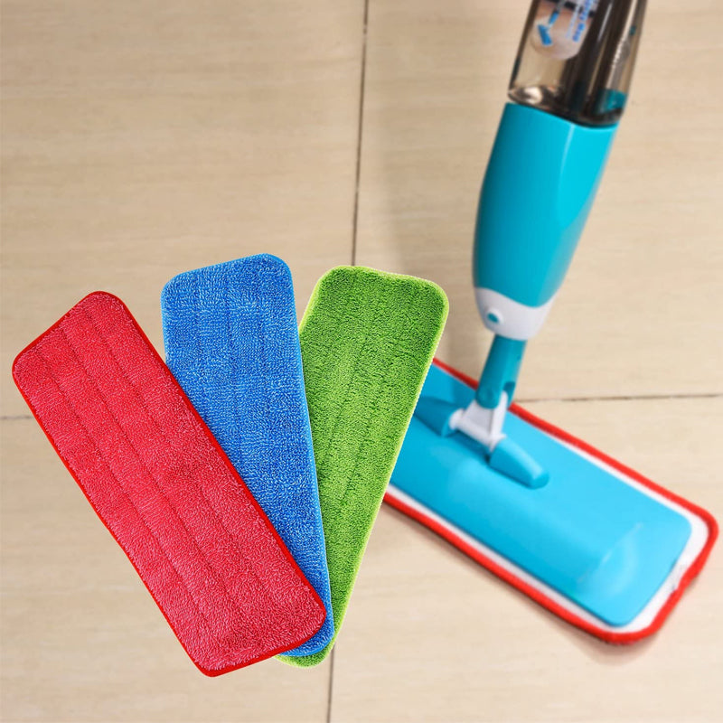 Mop Head Refill Microfiber Floor Cleaning Pads Washable