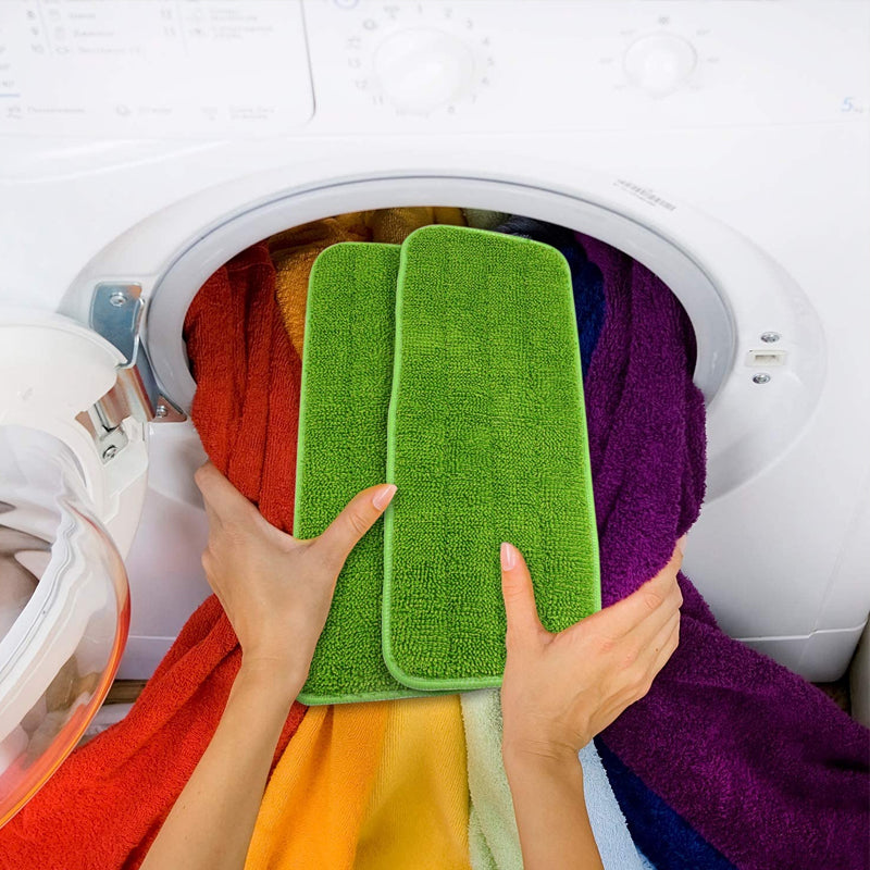 Mop Head Refill Microfiber Floor Cleaning Pads Washable