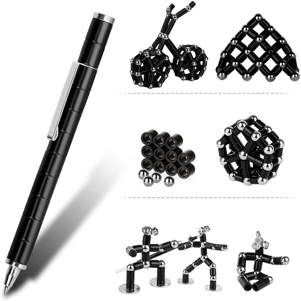 Magnetic Metal Toy Pen Multifunction Writing Fidget Pen