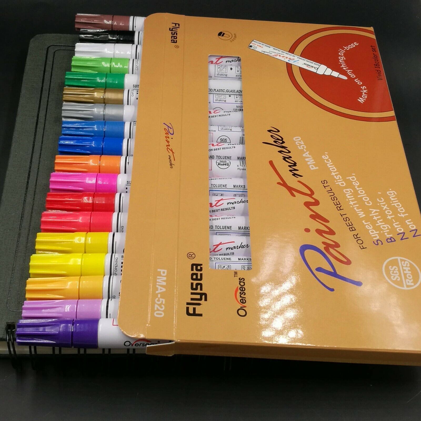 Paint Marker Pen Oil-Based Permanent for Tyre Glass Rubber