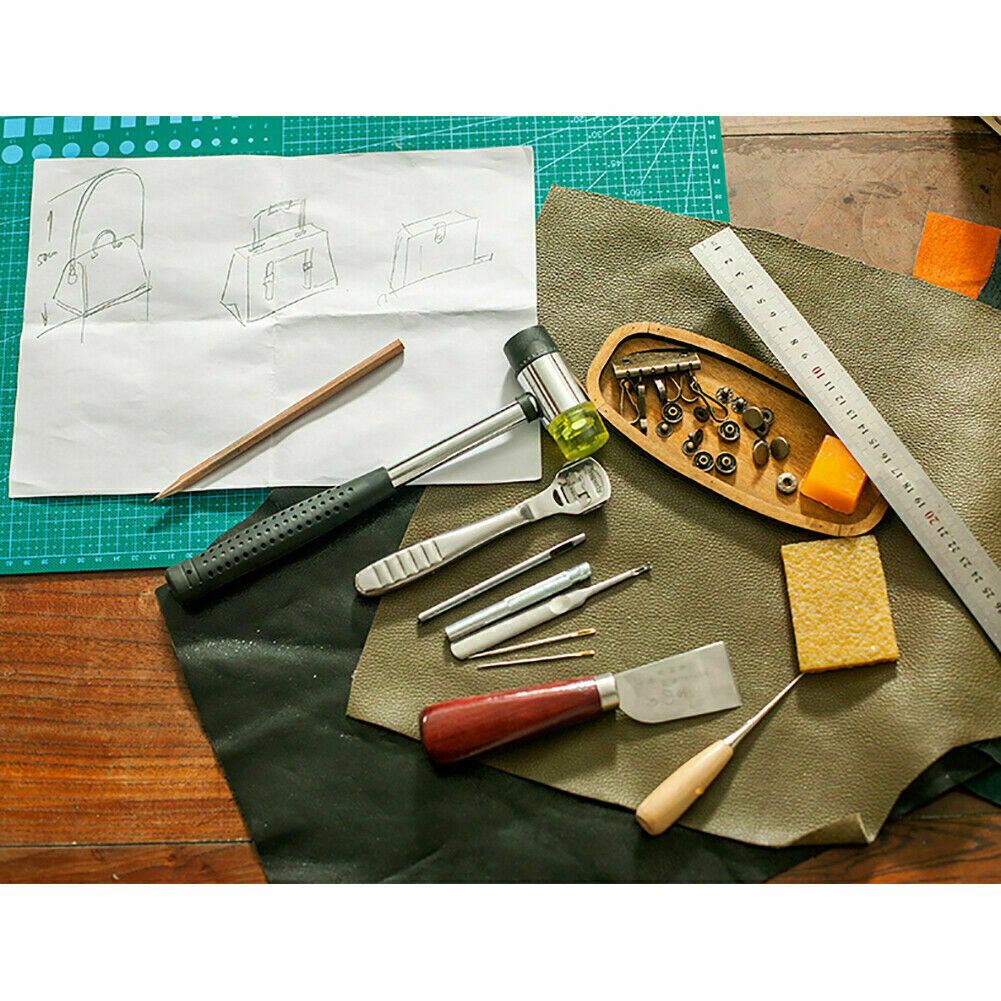 5 Sizes PVC Cutting Mat Self Healing Green Grid Junesix