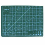 5 Sizes PVC Cutting Mat Self Healing Green Grid Junesix