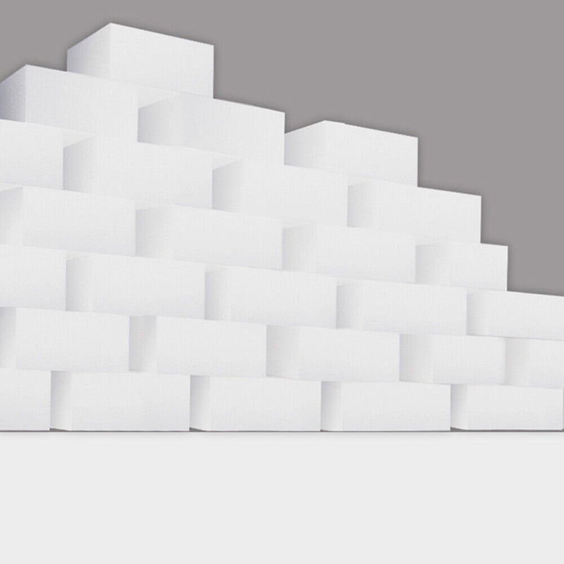 200 Pcs Nano Magic Sponge Eraser White Melamine Cleaning Pads