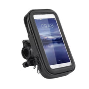 Bike Phone Holder Waterproof Case with Handlebar Mount