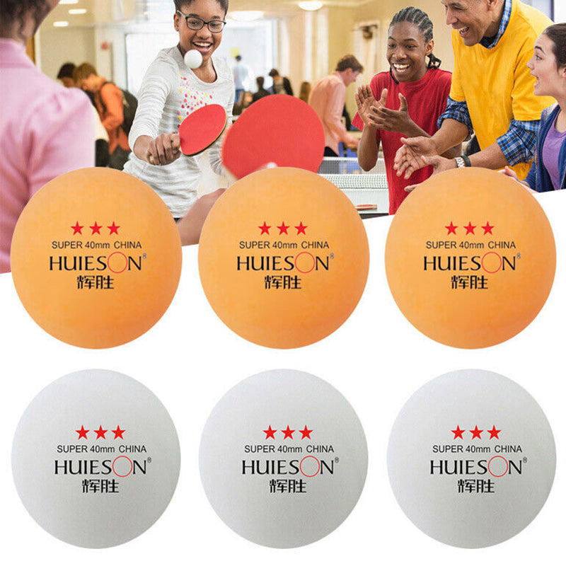 30pcs 3-Star Table Tennis Balls 40mm for Training