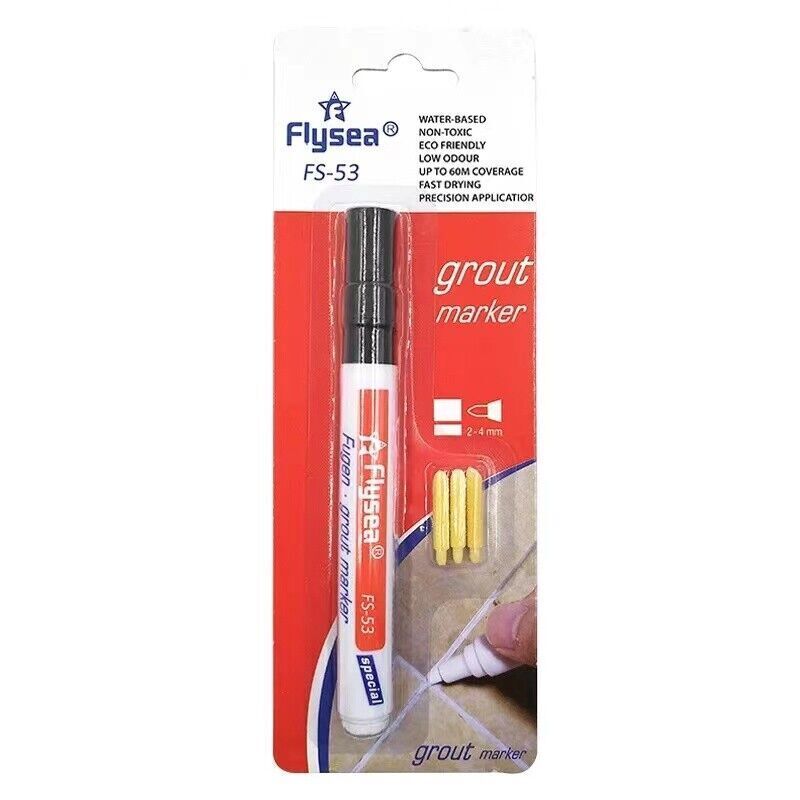 Grout Marker Repair Pen Waterproof Mildew for Tile Styling