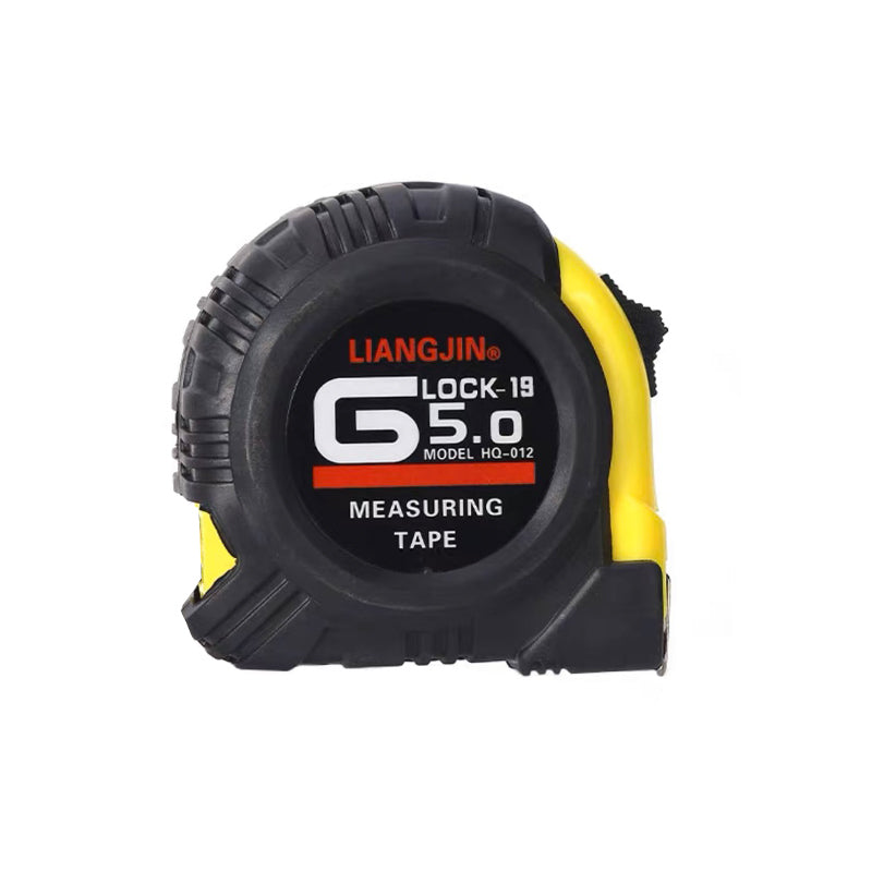 3/5/10m Measuring Tape Steel Ruler with Lock Rubber Grip Metric and Inch